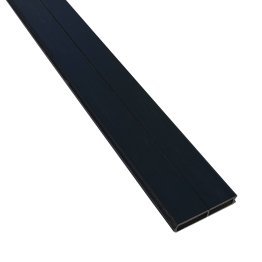 Lame de clôture Éco-matériau Kelona, Noir, L. 1,97 m x l. 160 mm x ep. 22 mm