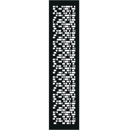 Panneau de décor Aluminium Kelona,  Noir, L. 1,76 m x l. 450 mm x ep. 25 mm