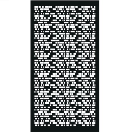 Panneau de décor Aluminium Kelona,  Noir, L. 1,76 m x l. 920 mm x ep. 25 mm