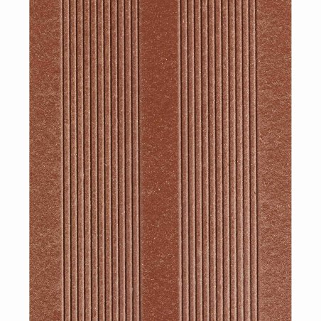 Dalle de terrasse Éco-matériau Dalwex, Brun Exotique, L. 500 mm x l. 500 mm x ep. 52 mm