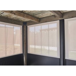 Store de protection solaire et visuelle SOLEO, Type 50, L. 1.50 m x l. 1.70 m