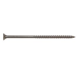 Vis à bois Inox A2, tête fraisée filetage partiel, Torx T25, Ø 6 x 120 mm (Boite de 100 vis)