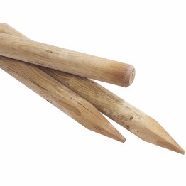 Piquet Bois Pin, Naturel, Diam. 70 mm x L. 2,50 m, Jusqu'en classe d'emploi 1