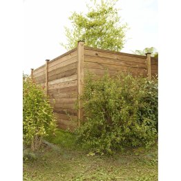 Renvoi d'angle Bois Milano Pin, Marron par imprégnation, ep. 45 mm x l. 90 mm x L. 2,50 m