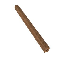 Poteau pour platine Bois Lamellé-collé Arizona Pin, Marron par imprégnation, ep. 90 mm x l. 90 mm x L. 2 m