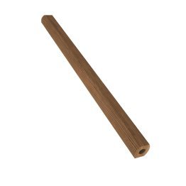 Poteau pour platine Bois Lamellé-collé Samba Pin, Marron par imprégnation, ep. 90 mm x l. 90 mm x L. 2 m