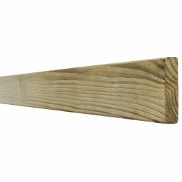 Planche Bois Raboté Pin, Vert par imprégnation, ep. 22 mm x l. 190 mm x L. 3 m, Jusqu'en classe d'emploi 4