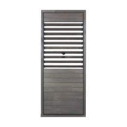Panneau Bois inclinable Mila pour pergola Samana Pin, Gris Ardoise par imprégnation, L. 2,179 m x h. 905 mm x ep. 90 mm