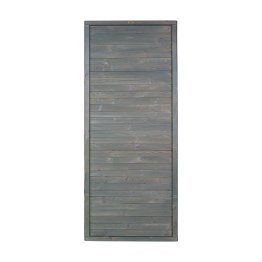Panneau Bois plein pour pergola Samana Pin, Gris Ardoise par imprégnation, L. 2,179 m x h. 905 mm x ep. 90 mm