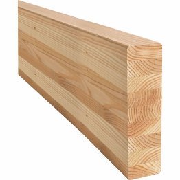 Poutre Bois Lamellé-collé Douglas, Incolore par trempage, ep. 140 mm x l. 360 mm x L. 9 m, Jusqu'en classe d'emploi 2
