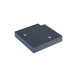 Chapeau de poteau d'angle Acier Galvanisé POP, Gris Anthracite, L. 115 mm x l. 115 mm x h. 21 mm, ep. 0.75 mm