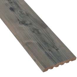 Lame de terrasse Bois Quiberon, Douglas Gris par imprégnation, ep. 28 mm x l. 200 mm x L. 4 m, Jusqu'en classe d'emploi 3.2