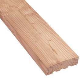 Lame de terrasse Bois Calypso, Douglas Hors aubier Naturel, ep. 46 mm x l. 145 mm x L. 4 m, Jusqu'en classe d'emploi 3.2