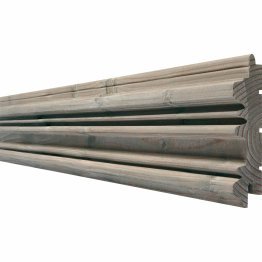 Lame de bardage Bois Concerto Douglas, Gris par imprégnation, ep. 34 mm x l. 125 mm x L. 4 m, Jusqu'en classe d'emploi 3.2