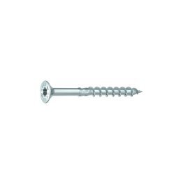 Vis à bois Acier zingué, tête ronde large filetage partiel, Torx T40, Ø 8 x 120 mm (Boite de 50 vis)