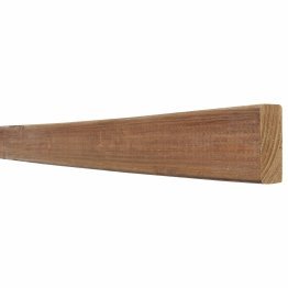 Lame de bardage Bois Mélodik claire-voie Douglas, Marron par imprégnation, ep. 22 mm x l. 68 mm x L. 4 m, Jusqu'en classe d'emploi 3.2