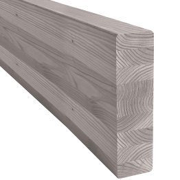 Poutre Bois Lamellé-collé Douglas, Gris par imprégnation, ep. 80 mm x l. 200 mm x L. 8 m, Jusqu'en classe d'emploi 3.2