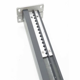 Platine grand vent 130 km/h Tokyo, Acier Galvanisé Gris Givré, L. 146 m x l. 111 mm x h. 285 mm x ep. 8 mm