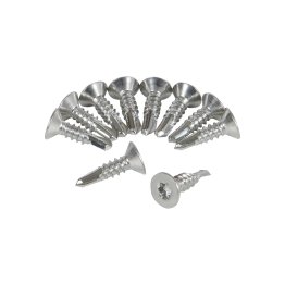 Vis autoforeuses pour fixation crémaillère Inox A2 Tokyo, Torx T30, Ø 4,8 mm x 16 mm (Sachet de 24 vis)