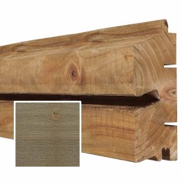 Lame de bardage Bois Vibrato, Douglas Saturé Brun Badiane, ep. 45 mm x l. 115 mm x L. 4 m, Jusqu'en classe d'emploi 3.1