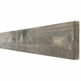 Lame de bardage Bois Mélodik claire-voie Douglas, imprégnation colorée pré-grisée, ep. 22 mm x l. 145 mm x L. 4 m, Jusqu'en classe d'emploi 3.2