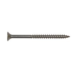 Vis à bois Inox A2, tête fraisée filetage partiel, Torx, Ø 6 x 80 mm (Sachet de 20 vis)