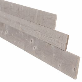 Planche Agricole Volige Bois Douglas, imprégnation colorée pré-grisée, ep. 18 mm x l. 150 mm x L. 4 m, Jusqu'en classe d'emploi 3.2