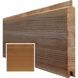 Lame de bardage Bois Largo, Douglas Saturé Topaze, ep. 26 mm x l. 200 mm x L. 4 m, Jusqu'en classe d'emploi 3.1