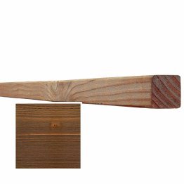 Lame de bardage Bois Mélodik claire-voie Douglas, Saturé Tonka, ep. 45 mm x l. 45 mm x L. 4 m, Jusqu'en classe d'emploi 3.1