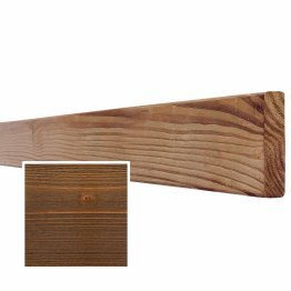 Lame de bardage Bois Mélodik claire-voie Douglas, Saturé Tonka, ep. 22 mm x l. 90 mm x L. 4 m, Jusqu'en classe d'emploi 3.1