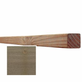 Lame de bardage Bois Mélodik claire-voie Douglas, Saturé Brun Badiane, ep. 45 mm x l. 45 mm x L. 4 m, Jusqu'en classe d'emploi 3.1