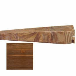 Lame de bardage Bois Mélodik, Douglas Saturé Tonka, ep. 45 mm x l. 60 mm x L. 4 m, Jusqu'en classe d'emploi 3.1