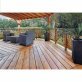 Lame de terrasse Bois Bornéo Pin, Marron par imprégnation, ep. 28 mm x l. 165 mm x L. 4 m, Jusqu'en classe d'emploi 4
