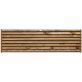 Panneau empilable Bois Olympe persienne Pin, Marron par imprégnation, L. 2,02 m x h. 600 mm x ep. 90 mm