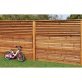 Panneau empilable Bois Olympe persienne Pin, Marron par imprégnation, L. 2,02 m x h. 600 mm x ep. 90 mm