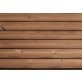 Lame de terrasse Bois Bornéo Pin, imprégnation colorée marron, ep. 28 mm x l. 165 mm x L. 4 m, Jusqu'en classe d'emploi 4