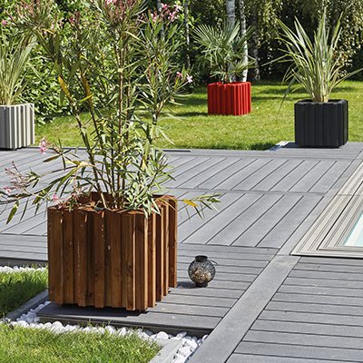 Catégorie jardinière bois
