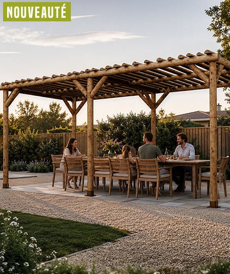 Bannière nouveautés pages magasins - Extension pergola Esmée