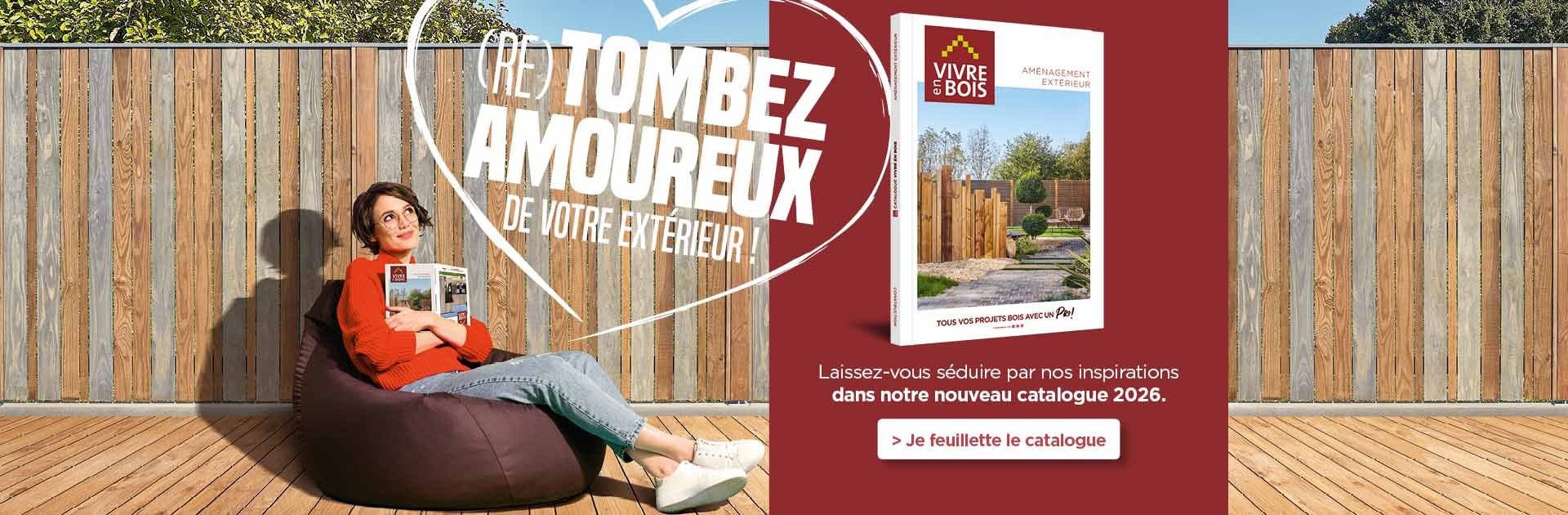 Slider nouveau catalogue Vivre en Bois - desktop