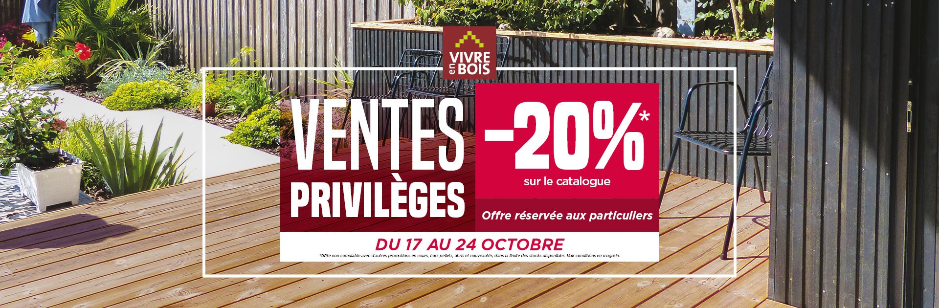 Ventes Privilèges chez Vivre en Bois Nantes