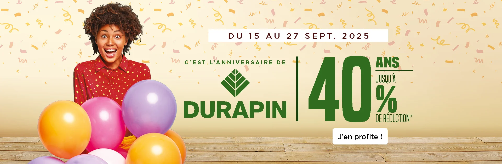 DURAPIN fête ses 40 ans !