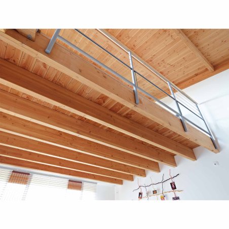 Poutre Bois Lamellé-collé Douglas Hors aubier, Naturel, ep. 80 mm x l. 200 mm x L. 5 m, Jusqu'en classe d'emploi 3.2