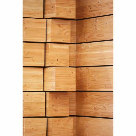 Poutre Bois Lamellé-collé Douglas Hors aubier, Naturel, ep. 80 mm x l. 200 mm x L. 5 m, Jusqu'en classe d'emploi 3.2