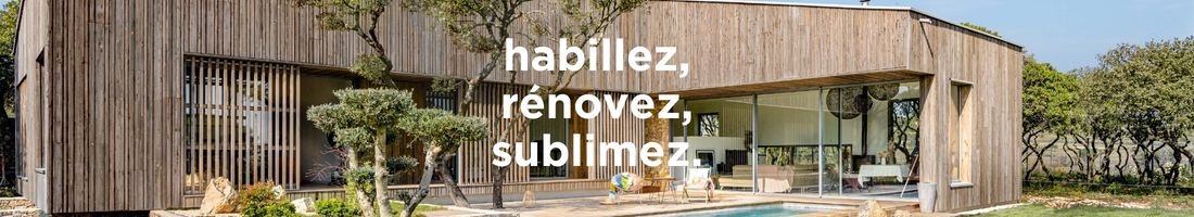 Trouvez l'inspiration avec nos bardages bois et composites