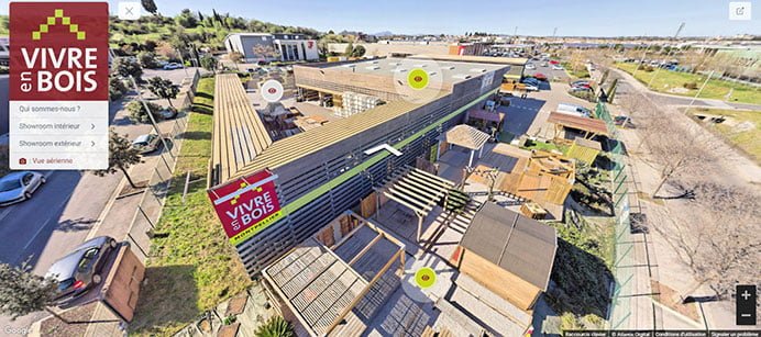 Découvrez un de nos magasins et showrooms Vivre en Bois