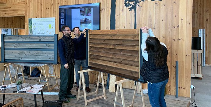Formation des artisans paysagistes sur la pose de la clôture bois Tokyo