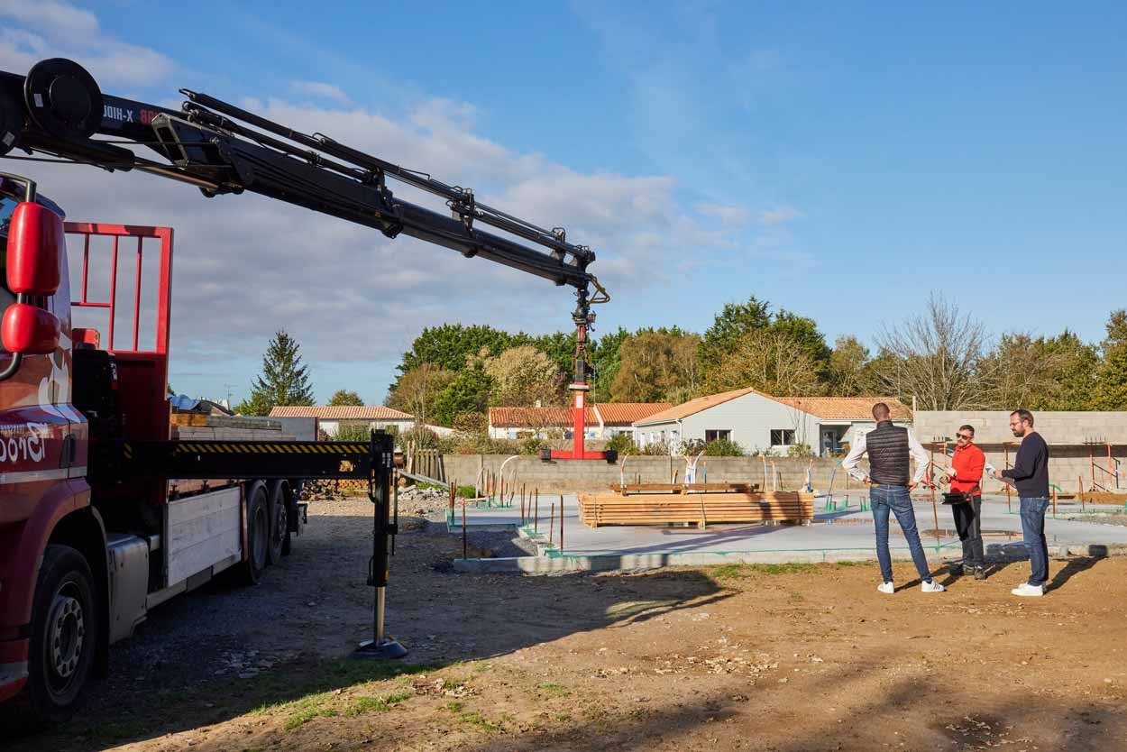 Des camions spécifiques pour transporter les articles volumineux
